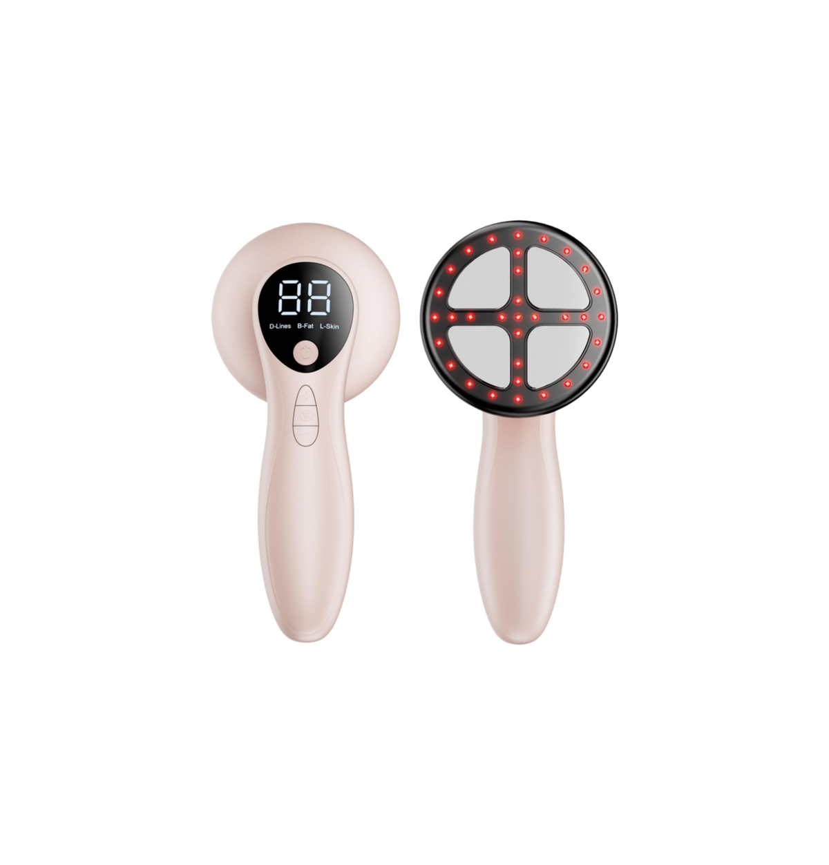 Oranmagic Massager / Anti-Cellulite Hand Massager with 4 Massage Heads