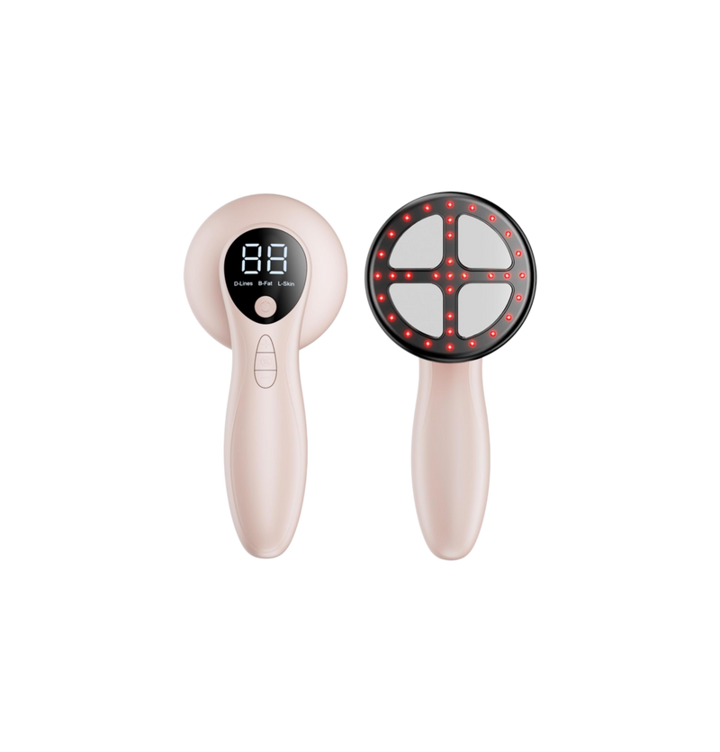 Oranmagic Massager / Anti-Cellulite Hand Massager with 4 Massage Heads