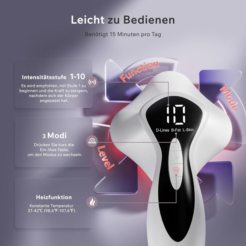 Oranmagic Slimming Massager, Fat and Edema Massager, Anti-Cellulite Massager